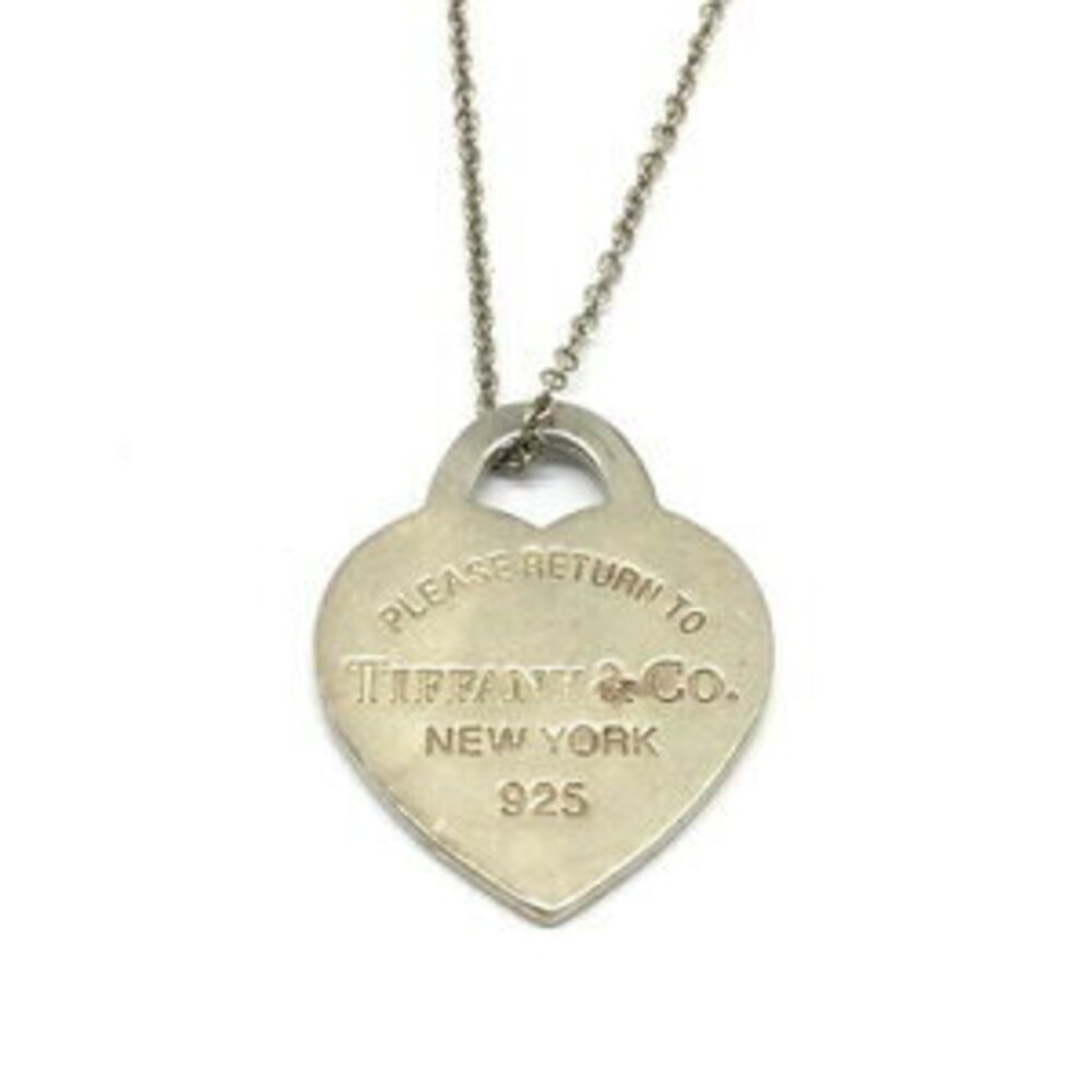TIFFANY Co to Necklace Heart Silver Kantei kyoku Naha